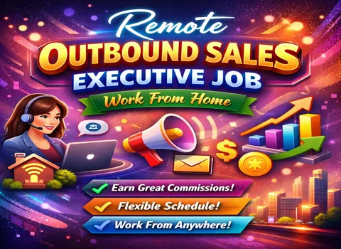 Remote Outbound Sales Executive Job Work From Home