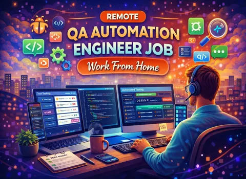 Remote QA Automation Engineer Job Work From Home