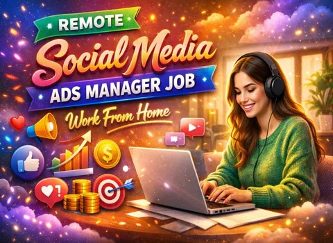 Remote Social Media Ads Manager Job Work From Home