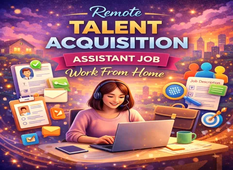 Remote Talent Acquisition Assistant Job Work From Home