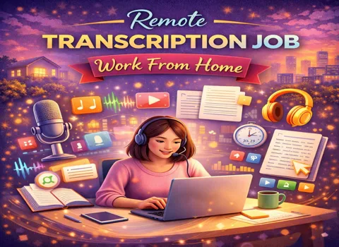 Remote Transcription Job Work From Home