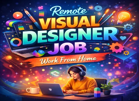 Remote Visual Designer Job Work From Home