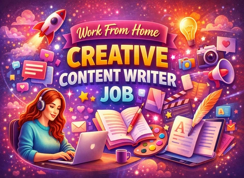 Work From Home Creative Content Writer Job
