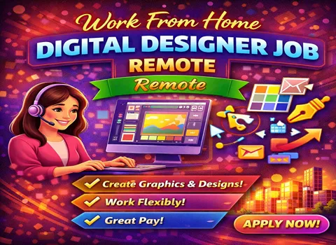 Work From Home Digital Designer Job Remote