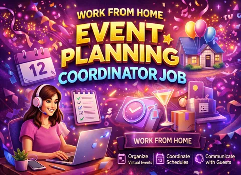 Work From Home Event Planning Coordinator Job