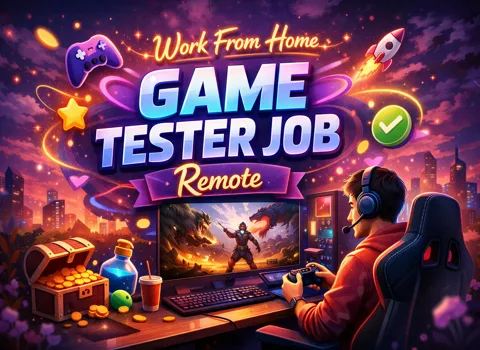 Work From Home Game Tester Job Remote