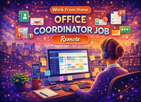 Work From Home Office Coordinator Job Remote