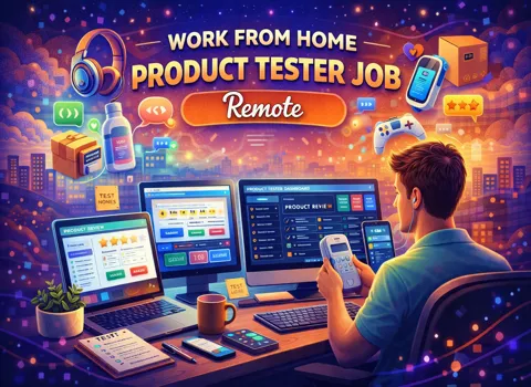 Work From Home Product Tester Job Remote