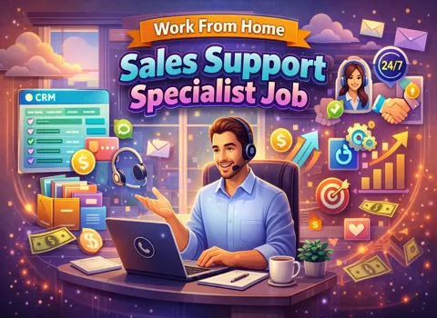 Work From Home Sales Support Specialist Job