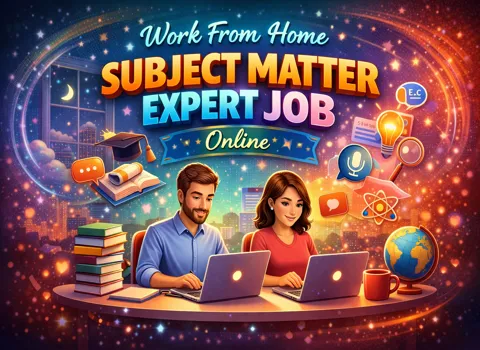 Work From Home Subject Matter Expert Job Online