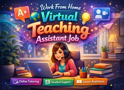 Work From Home Virtual Teaching Assistant Job