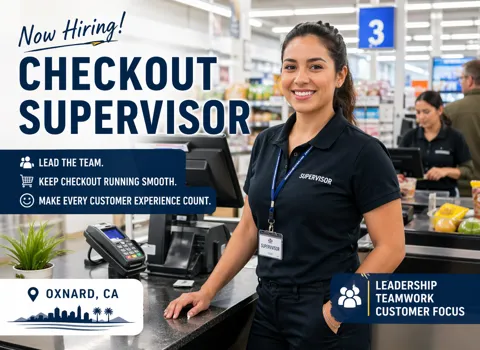 Checkout Supervisor Jobs in Oxnard
