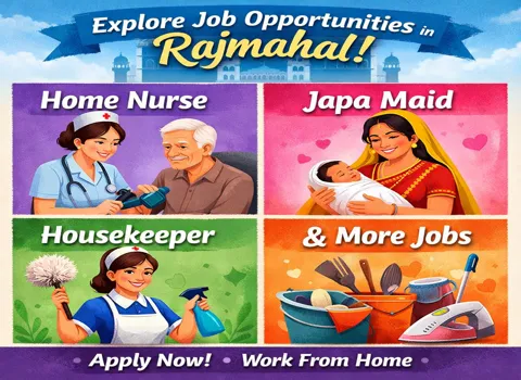 Explore Job Opportunities in Rajmahal: Home Nurse, Japa Maid, Housekeeper &amp; More