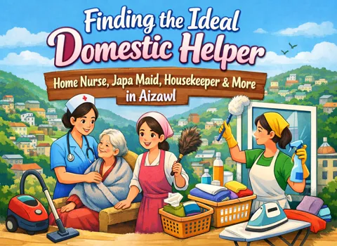 Finding the Ideal Domestic Helper - Home Nurse, Japa Maid, Housekeeper and more in Aizawl