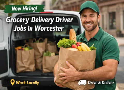 Grocery Delivery Driver Jobs in Worcester