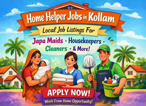 Home Helper Jobs in Kollam - Local Job Listings for Japa Maids, Housekeepers, Cleaners &amp; More