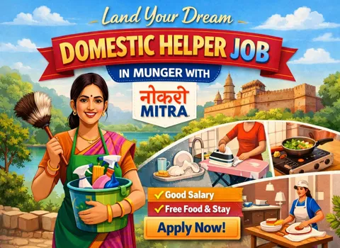 Land Your Dream Domestic Helper Job in Munger with Naukri Mitra