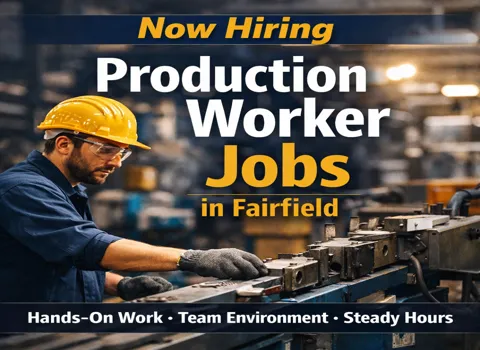 Production Worker Jobs in Fairfield