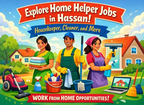 Explore Home Helper Jobs in Hassan - Housekeeper, Cleaner, and More