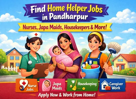 Find Home Helper Jobs in Pandharpur - Nurses, Japa Maids, Housekeepers, &amp; More