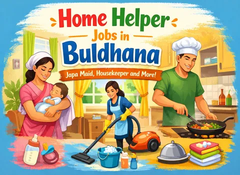 Home Helper Jobs in Buldhana – Japa Maid, Housekeeper and More
