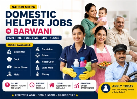Domestic helper jobs in Barwani