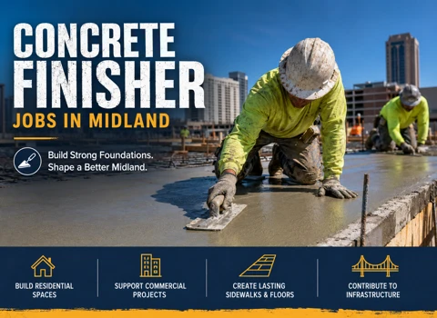 Concrete Finisher Jobs in Midland