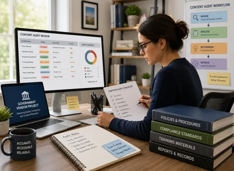 Content Auditor Vacancy for Government Vendor Project