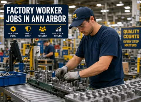 Factory Worker Jobs in Ann Arbor
