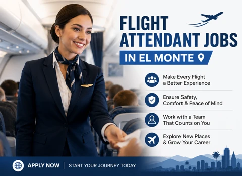 Flight Attendant Jobs in El Monte