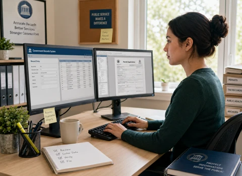 Hiring Data Entry Clerk for Government Records Project