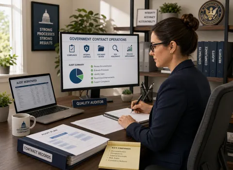 Hiring Quality Auditor for Government Contract Operations