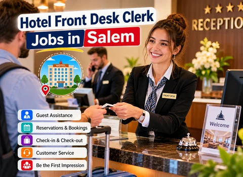 Hotel Front Desk Clerk Jobs in Salem