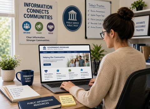 Immediate Hiring of Information Publisher for Government Program
