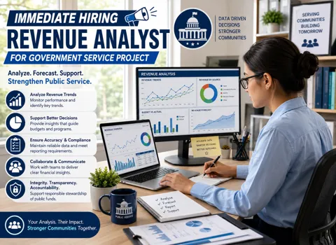 Immediate Hiring of Revenue Analyst for Government Service Project