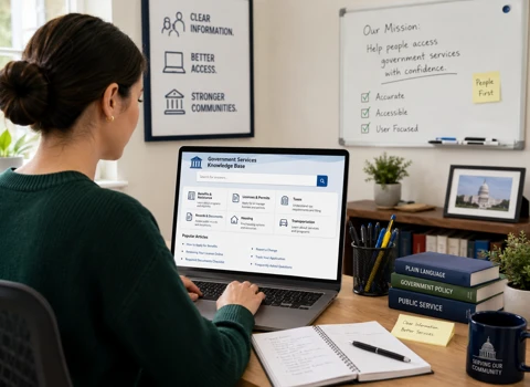Looking for Knowledge Base Writer for Government Services