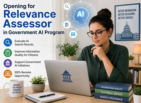 Opening for Relevance Assessor in Government AI Program