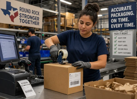 Packaging Associate Jobs in Round Rock