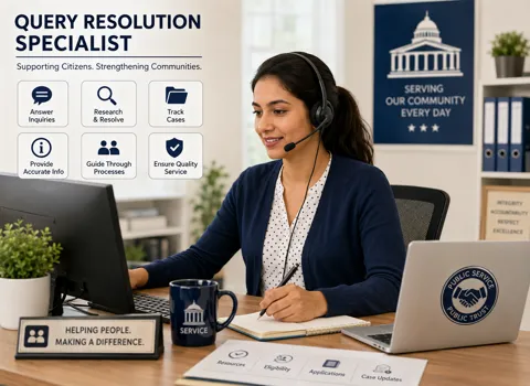 Looking for Query Resolution Specialist for Government Client Project