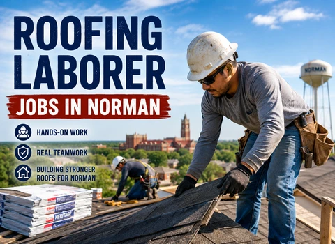 Roofing Laborer Jobs in Norman
