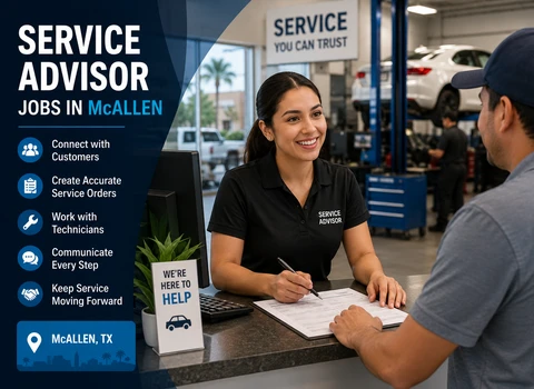 Service Advisor Jobs in McAllen