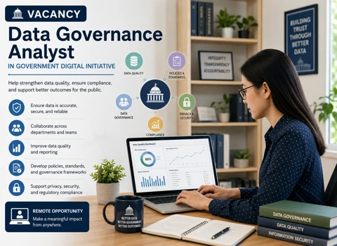 Vacancy for Data Governance Analyst in Government Digital Initiative