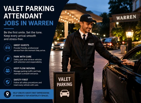 Valet Parking Attendant Jobs in Warren