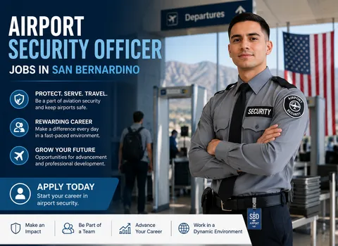 Airport Security Officer Jobs in San Bernardino