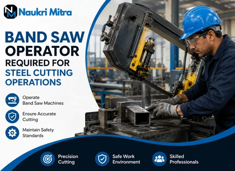Band Saw Operator Required for Steel Cutting Operations