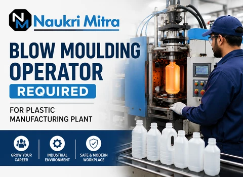 Blow Moulding Operator Required for Plastic Manufacturing Plant