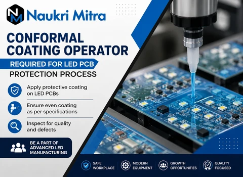 Conformal Coating Operator Required for LED PCB Protection Process