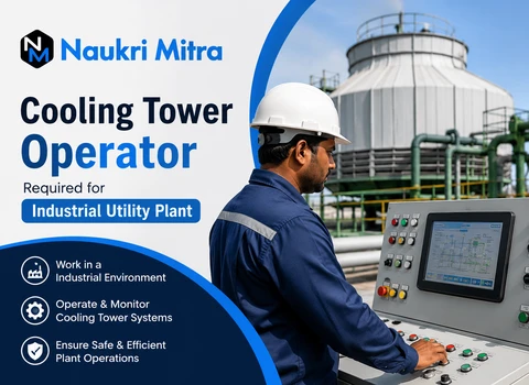 Cooling Tower Operator Required for Industrial Utility Plant