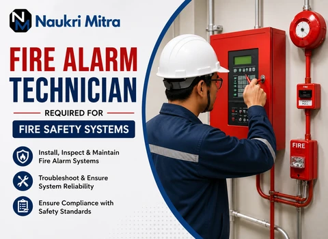 Fire Alarm Technician Required for Fire Safety Systems