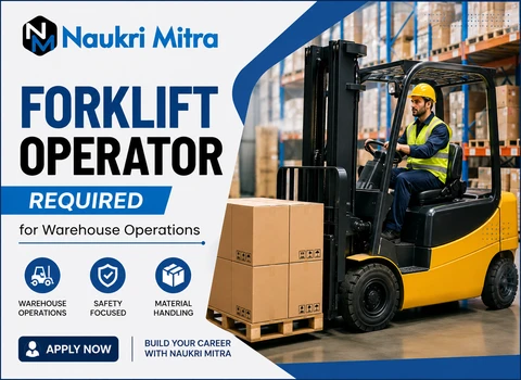 Forklift Operator Required for Warehouse Operations